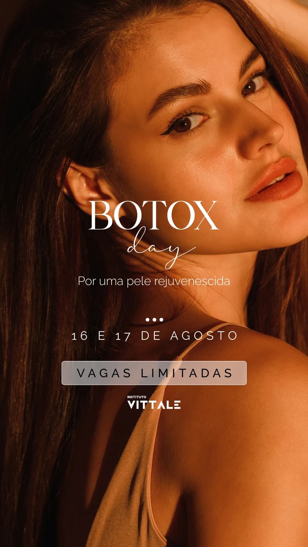 Story principal de divulgação da campanha Botox Day do Instituto Vittale