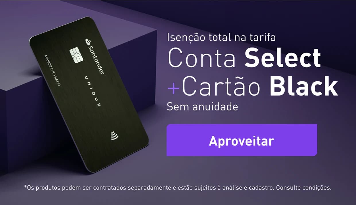 Banner de e-mail marketing da campanha Conexão Toro Santander, variação com cartão único