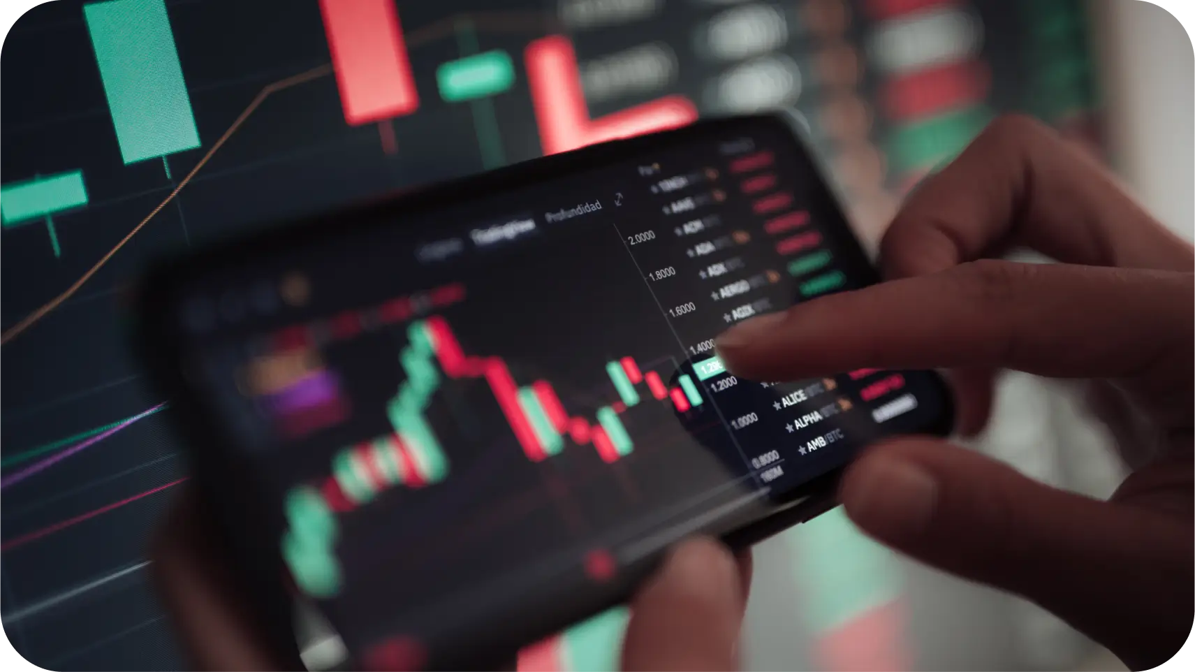 Plataforma Profit utilizada em dispositivos móveis